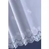 BIAŁA FIRANKA ŻAKARDOWA METRAŻOWA WYS.160CM