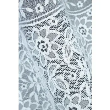 BIAŁA FIRANKA ŻAKARDOWA METRAŻOWA 34482 WYS.160CM outlet