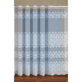 BIAŁA FIRANKA ŻAKARDOWA METRAŻOWA 34482 WYS.160CM outlet