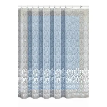 BIAŁA FIRANKA ŻAKARDOWA METRAŻOWA 35183 WYS.250CM