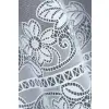 BIAŁA FIRANKA ŻAKARDOWA METRAŻOWA 35091 WYS.150CM