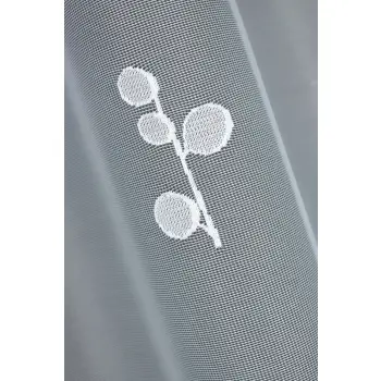 BIAŁA FIRANKA ŻAKARDOWA METRAŻOWA 35075 WYS.250CM