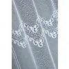 LAMBREKIN zazdrostka ŻAKARDOWA na metry wys.80cm