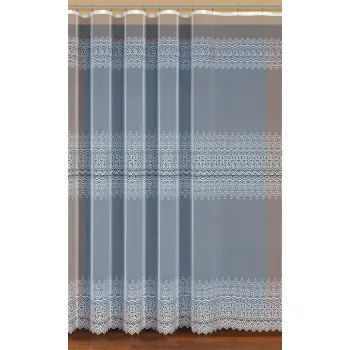 BIAŁA FIRANKA ŻAKARDOWA METRAŻOWA 31931 WYS.250CM