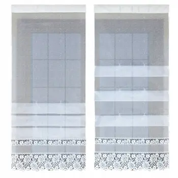BIAŁY PANEL FIRANKA ŻAKARDOWA 222380 190X60CM