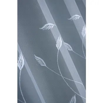 BIAŁA FIRANKA ŻAKARDOWA METRAŻOWA 31700 WYS.160CM