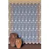BIAŁA FIRANKA ŻAKARDOWA METRAŻOWA WYS.160CM Outlet RÓŻE