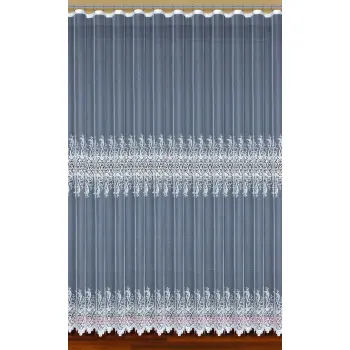 BIAŁA FIRANKA ŻAKARDOWA METRAŻOWA WYS.230CM outlet