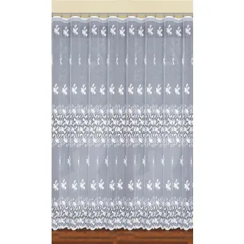 Firanka na metry biała żakardowa wys.250cm