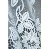 BIAŁA FIRANKA ŻAKARDOWA Z TAŚMĄ 25019 160X300CM