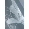 BIAŁA FIRANKA ŻAKARDOWA Z TAŚMĄ 145X300cm