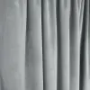 ZASŁONA WELWETOWA Z TAŚMĄ JASNO SZARA 270x135CM