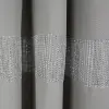 ZASŁONA Z CYRKONIAMI SZARA 250X145CM LEN-KOLP2-25