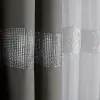 ZASŁONA Z CYRKONIAMI SZARA 250X145CM LEN-KOLP2-25