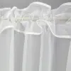 Firana woal z gipiurą biała 175x400 LG35Pgip65-30