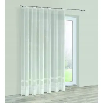 Firana,tkanina dekoracyjna krem DKM15389 wys.300cm