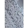 BIAŁA FIRANKA ŻAKARDOWA Z TAŚMĄ 22876 160x400cm