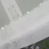Panel dekoracyjny z cyrkoniami i ażurem szary L443