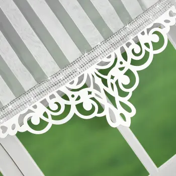 Panel dekoracyjny biały cyrkonie 120x60cm L396