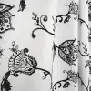 Komplet firana+ zasłony,woal,cyrkonie 180x400 L361