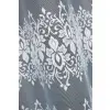 Firana metraż wys.140cm żakardowa biała 34791