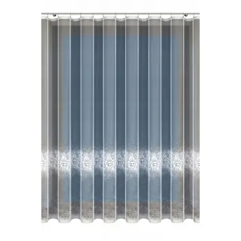 Firana metraż wys.250cm żakardowa biała 35322