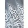 Firana metraż wys.250cm żakardowa biała 35364