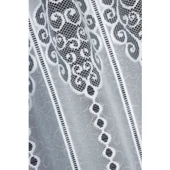 Firana metraż wys.40cm lambrekin biała 35387