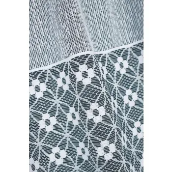 Firana na metry wys.70cm lambrekin biała