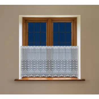 Firana na metry wys.70cm lambrekin biała