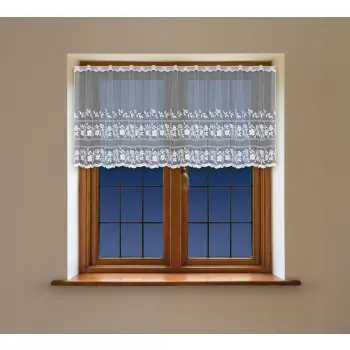 Firana metraż wys.70cm lambrekin biała 35472