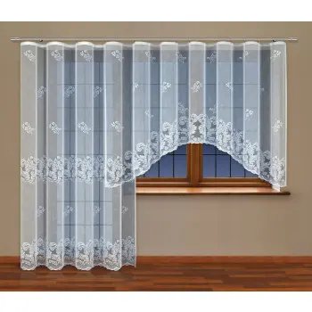 Komplet firan 160x300 + 250x200 biała 23838 taśma