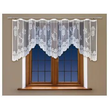 Firana gotowa klasyczna 140x300 biała taśma