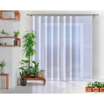 Firanka metrażowa biała 250cm 34714