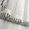 Firana woal BOHO 150x400cm biała L157