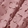 Zasłona pudrowy róż kwiaty 250x145 Len-YH