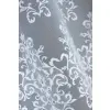 Firanka biała z taśmą żakardowa 180x300cm 24737