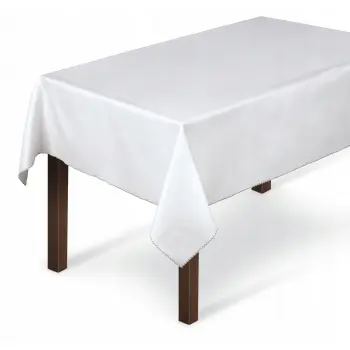 Obrus plamoodporny biały prostokątny 130x180cm