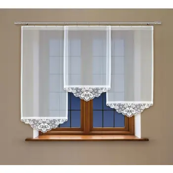 Panel kremowy żakardowy 120x60cm outlet