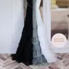 Firana woal biała przelotki DOLLY falbany 250x145