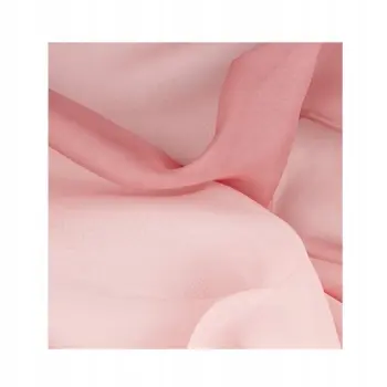Firana przelotki woal cieniowana różowy 250x145cm