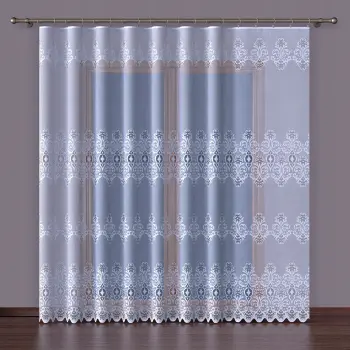 Firanka biała na metry żakardowa wys.250cm