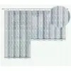 Zestaw firan biały żakard 150x300 230x200cm