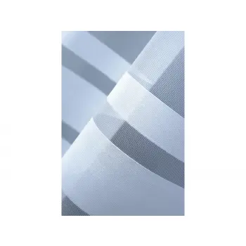 Firanka na taśmie długa żakardowa biała 280x200cm