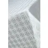 Obrus tkany beż-jasno szary 120x160cm outlet