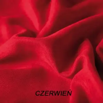 Tkanina zasłonowa na mb Milas czerwona szer.290