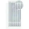 Firanka gotowa długa biała żakard 230x200cm outlet