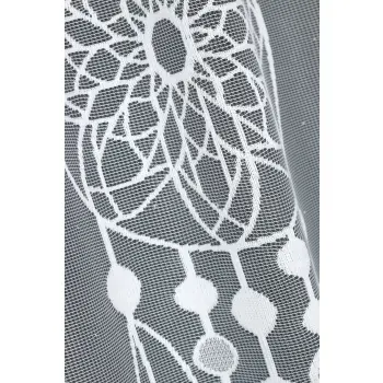 LAMBREKIN FIRANKA ŻAKARD na metry biała wys.70cm