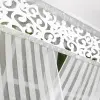 Panel dekoracyjny biały cyrkonie 250x120cm