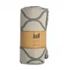 Pled koc narzuta grafit ciemny beż 180x220 maroko
